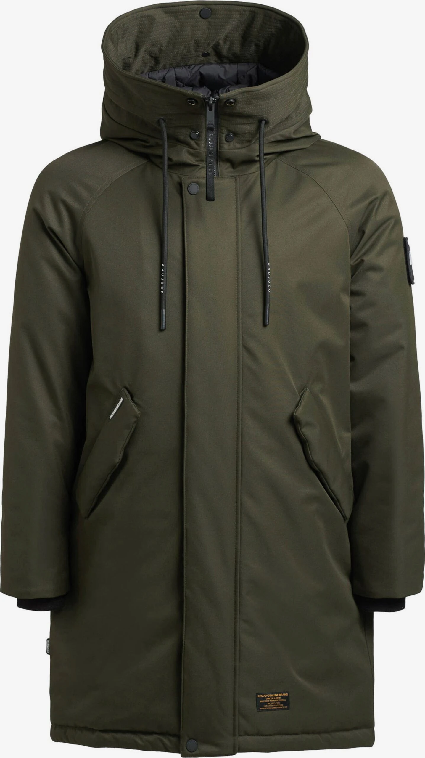 Khujo Manteaux Dhiver Manteau D’hiver Tuck Homme Olive 3 Khujo Manteaux Dhiver Manteau D’hiver Tuck Homme Olive