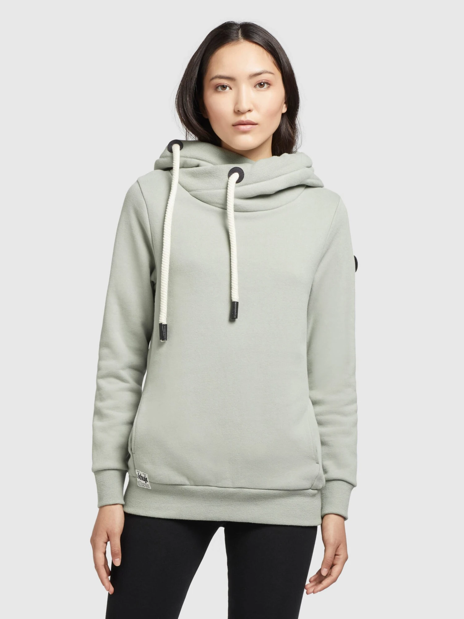 Khujo Sweats à Capuche Sweat-shirt Karima Femme Menthe 4 Khujo Sweats à Capuche Sweat-shirt Karima Femme Menthe – Image 2