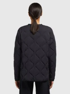 Khujo Vestes De Mi-saison Veste Mi-saison ALMA Femme Noir -Khujo Soldes Magasin 3098a81008fc95e9ef80e47e81084e93