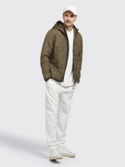 Khujo Vestes De Mi-saison Veste Mi-saison True Homme Olive -Khujo Soldes Magasin 34331ed87ad64069a7b847899f98a626