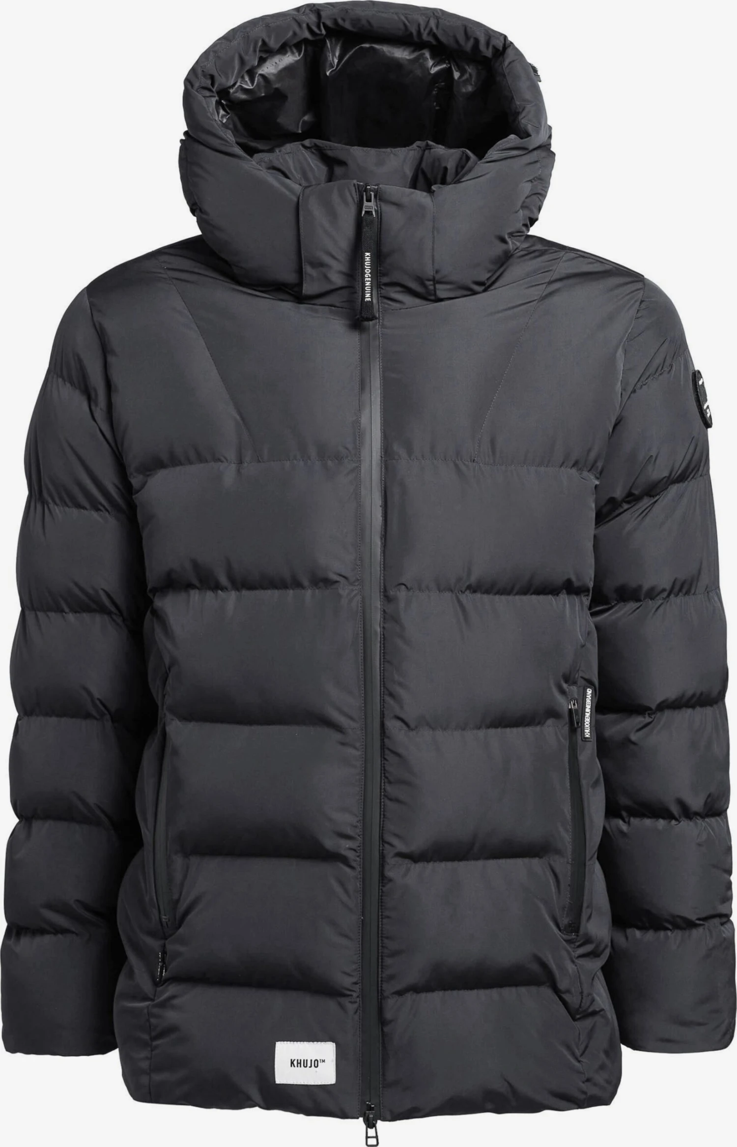 Khujo Vestes Dhiver Veste D’hiver SUMO Homme Gris Foncé