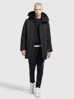 Khujo Vestes Dhiver Veste D’hiver Cloyd Homme Noir -Khujo Soldes Magasin 37ecb9ac69cca9adbb2f428108062587