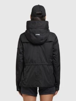 Khujo Vestes De Mi-saison Veste Mi-saison DEBBY Femme Noir -Khujo Soldes Magasin 383e06b16f54eadde28c095f17190944