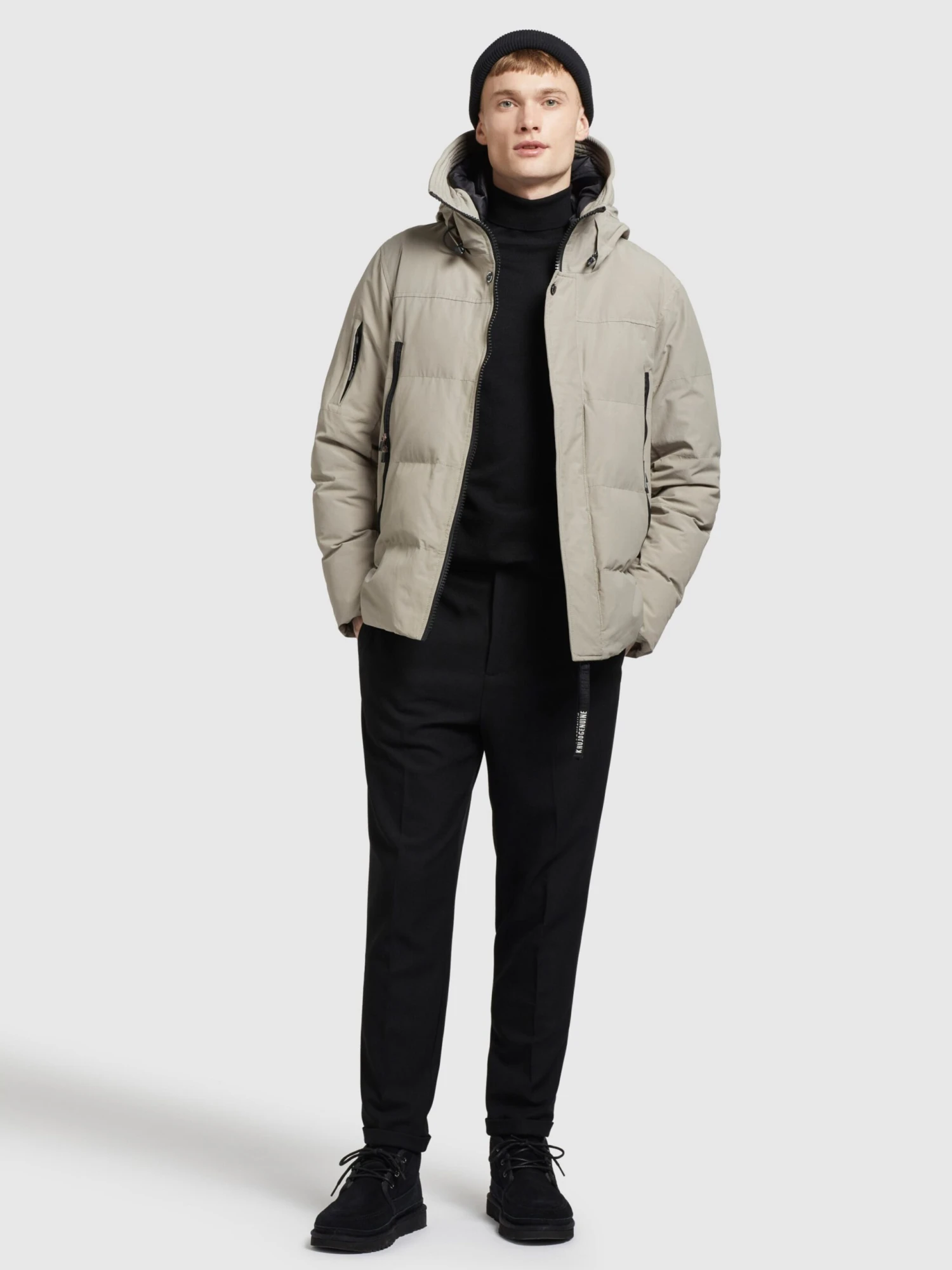 Khujo Vestes De Mi-saison Veste Mi-saison Tateno Homme Gris 6 Khujo Vestes De Mi-saison Veste Mi-saison Tateno Homme Gris – Image 4