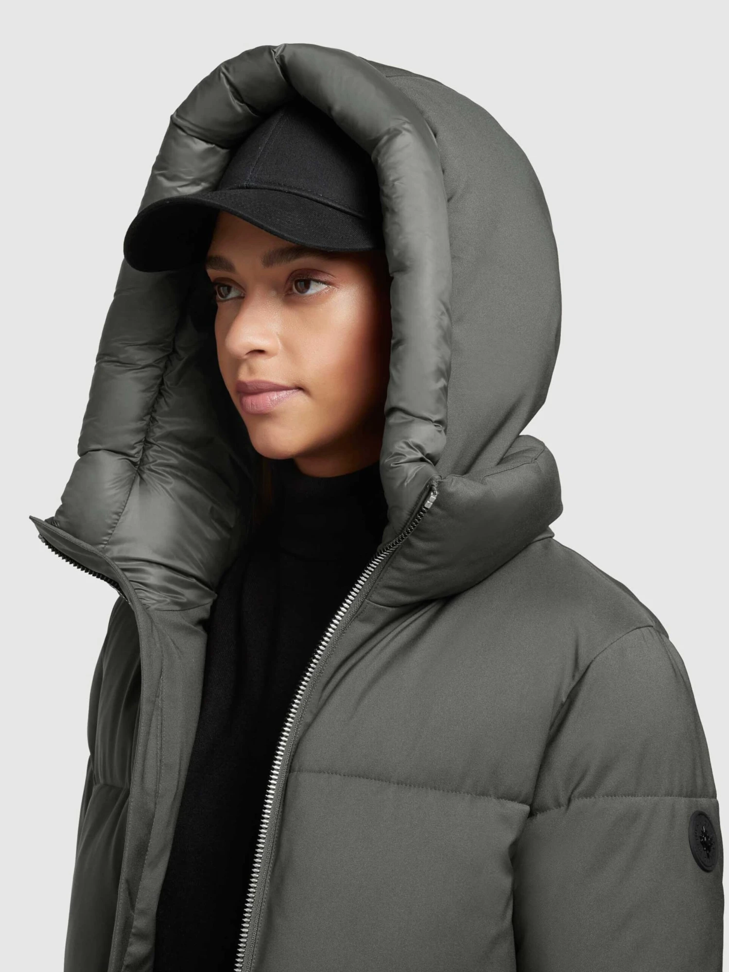 Khujo Manteaux Dhiver Manteau D’hiver Aniva Femme Olive 10 Khujo Manteaux Dhiver Manteau D’hiver Aniva Femme Olive – Image 8