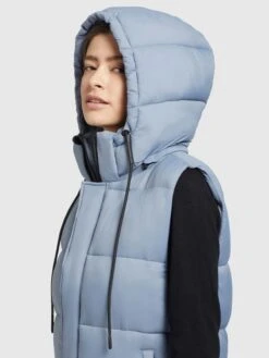 Khujo Vestes Sans Manches Gilet Eden Femme Bleu Clair 16 Khujo Vestes Sans Manches Gilet Eden Femme Bleu Clair -Khujo Soldes Magasin 3b399bb52555572214a9990a6c059b67