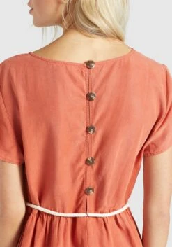 Khujo Mini-robes Robe ASBA Femme Orange -Khujo Soldes Magasin 3bc614537ff8f8a2b7734ec2420ecc04