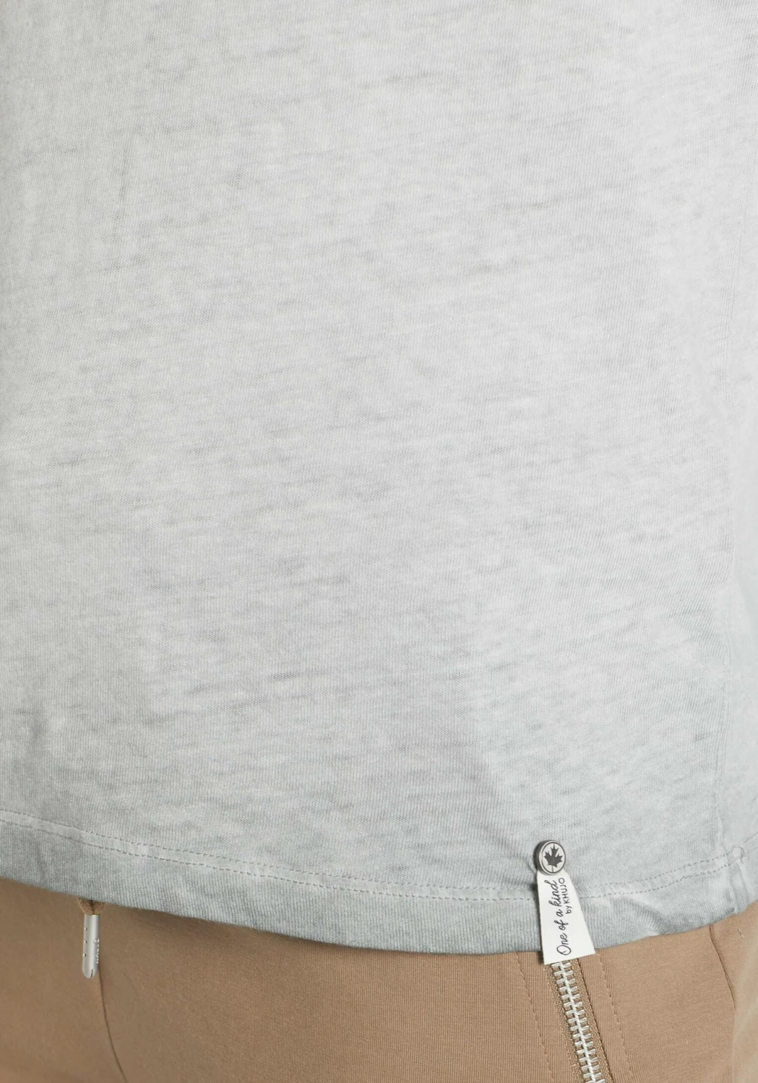 Khujo T-shirts T-shirt Baru Femme Gris 7 Khujo T-shirts T-shirt Baru Femme Gris – Image 5