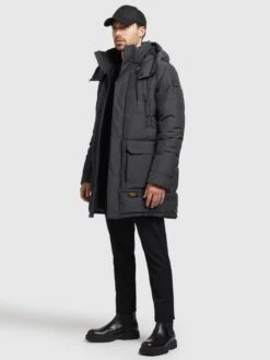 Khujo Vestes Dhiver Veste D’hiver Vivas Homme Gris Foncé 15 Khujo Vestes Dhiver Veste D’hiver Vivas Homme Gris Foncé -Khujo Soldes Magasin 3de604c370f67ac241c217d3d03fb853