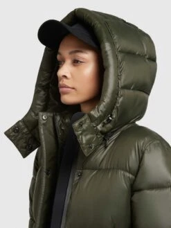 Khujo Vestes Dhiver Veste D’hiver Valona Femme Vert Foncé -Khujo Soldes Magasin 41c85453f393d32fc65db51e0d714408