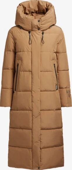 Khujo Manteaux Dhiver Manteau D’hiver SOULANI2 Femme Noisette