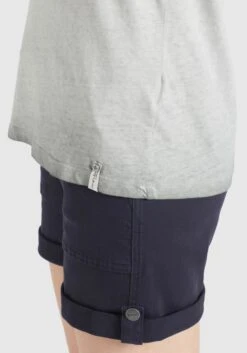 Khujo T-shirts T-shirt Pergola Femme Gris Foncé / Gris Chiné 15 Khujo T-shirts T-shirt Pergola Femme Gris Foncé / Gris Chiné -Khujo Soldes Magasin 461070c0f63d55c9a3dcb3e2f5e036fb