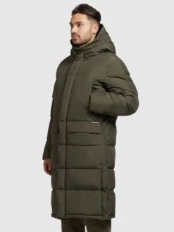 Khujo Manteaux Dhiver Manteau D’hiver Pato Homme Olive -Khujo Soldes Magasin 47236d720daebeee2333d3445d51ef2a