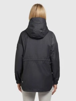 Khujo Vestes De Mi-saison Veste Mi-saison PRAYATA Femme Gris Foncé -Khujo Soldes Magasin 4773f1e57cfedd9eb9df06b9d1f3eecb