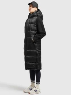 Khujo Vestes Sans Manches Gilet Tourin Femme Noir -Khujo Soldes Magasin 478fd2675e53385e6508231089493864