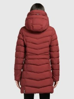 Khujo Manteaux Courts Manteau D’hiver Tuhani Femme Rouge Rouille -Khujo Soldes Magasin 48db043fcac1ecbc43c1a72dd54eb8c0