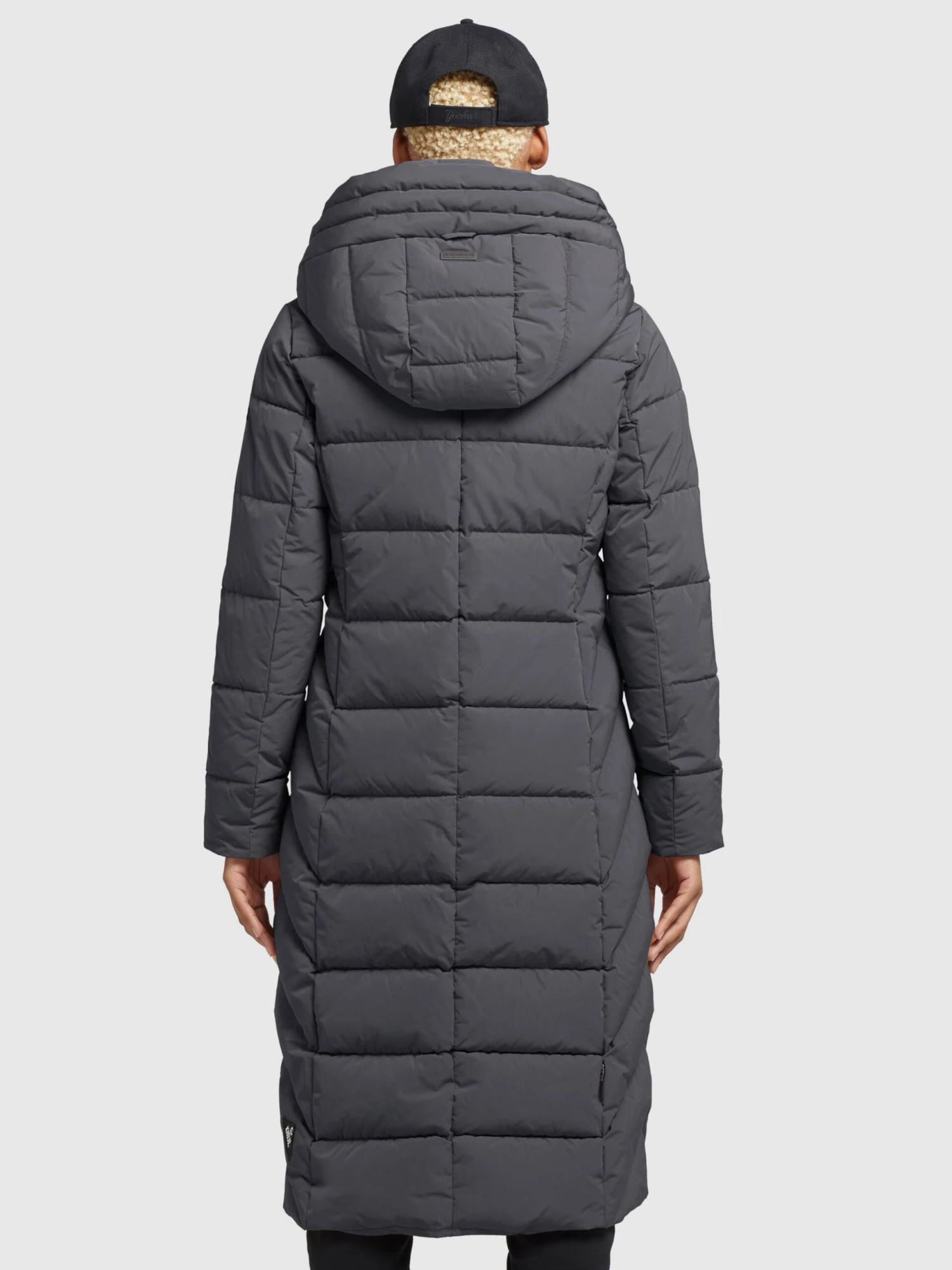 Khujo Manteaux Dhiver Manteau D’hiver Gamber Femme Anthracite 6 Khujo Manteaux Dhiver Manteau D’hiver Gamber Femme Anthracite – Image 4