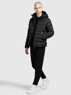 Khujo Vestes Dhiver Veste D’hiver Gamer Homme Noir -Khujo Soldes Magasin 4b0c2333a65ddd0622a1425828a366c3