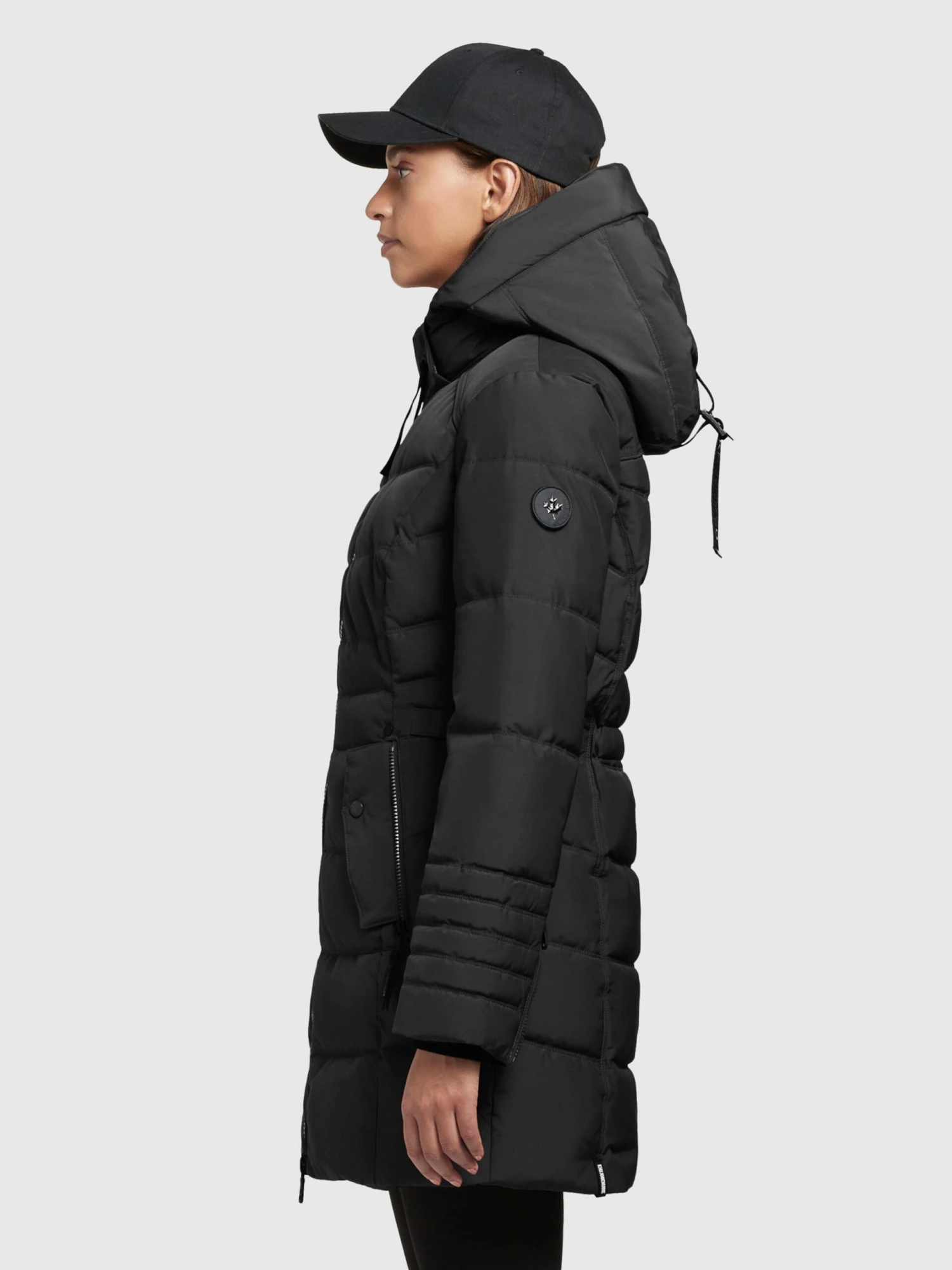 Khujo Manteaux Courts Manteau Mi-saison Amaray Femme Noir 7 Khujo Manteaux Courts Manteau Mi-saison Amaray Femme Noir – Image 5