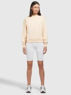 Khujo Sweats Sweat-shirt Esperanza Femme Jaune Clair -Khujo Soldes Magasin 4bee016c17f38e5c358f7b1aa0368f3f