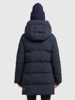 Khujo Manteaux Courts Manteau D’hiver Wente Femme Bleu Foncé -Khujo Soldes Magasin 4c9a673a85ecd7f4c0c0d42ece14b9a6