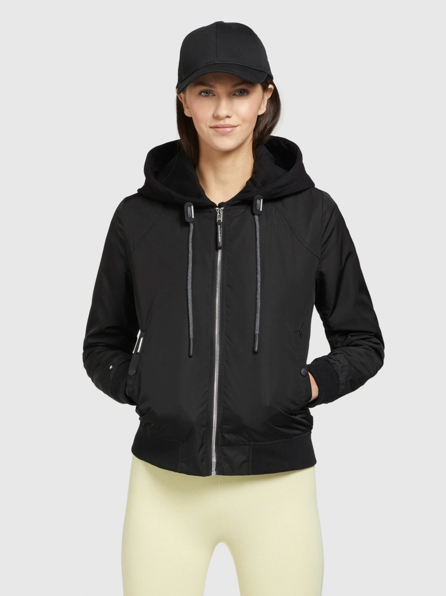 Khujo Vestes De Mi-saison Veste Mi-saison Persee Femme Noir 4 Khujo Vestes De Mi-saison Veste Mi-saison Persee Femme Noir – Image 2