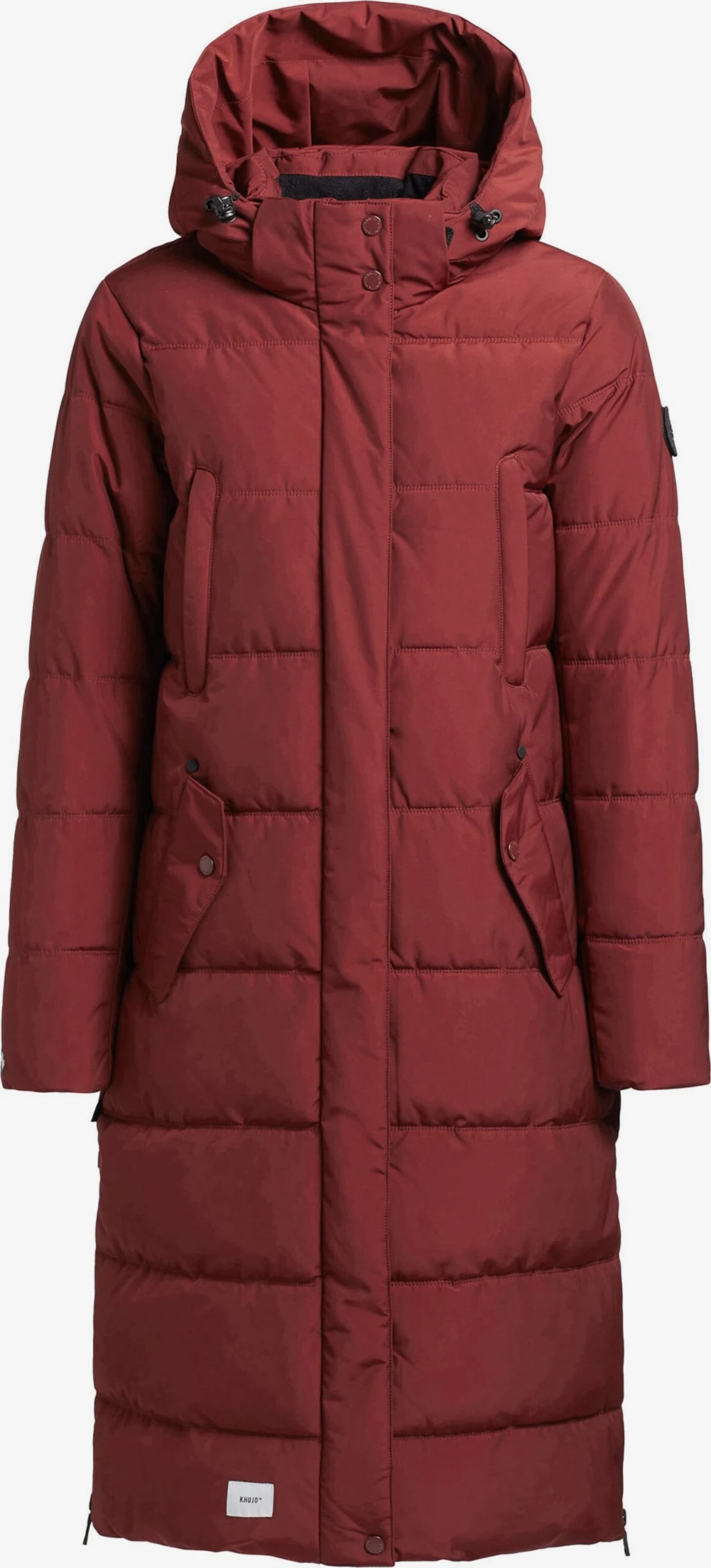 Khujo Manteaux Dhiver Manteau D’hiver Kleo Femme Rouge 3 Khujo Manteaux Dhiver Manteau D’hiver Kleo Femme Rouge