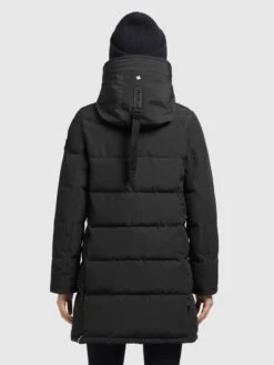 Khujo Manteaux Courts Manteau D’hiver Mats Femme Noir -Khujo Soldes Magasin 512d94c3cb19ffa832d8735f58660448