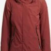 Khujo Vestes Dhiver Veste D’hiver Viona 3 Femme Rouge Rouille -Khujo Soldes Magasin 52cfd40fefeaa5754a8476a42859cf0f