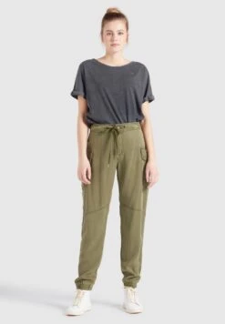 Khujo Pantalons Cargo Effilé Pantalon Cargo Joslin Femme Olive 9 Khujo Pantalons Cargo Effilé Pantalon Cargo Joslin Femme Olive -Khujo Soldes Magasin 5315ede622d1e25846c6bd9804726fb3