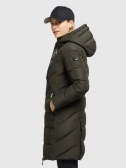 Khujo Manteaux De Mi-saison Manteau Mi-saison Mugg Femme Olive -Khujo Soldes Magasin 5318cf35402ce88d1e16d8fb67323c1e