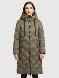 Khujo Manteaux Dhiver Manteau D’hiver LENNJA Femme Kaki 11 Khujo Manteaux Dhiver Manteau D’hiver LENNJA Femme Kaki -Khujo Soldes Magasin 54384a315ffe9318250aaec2186ba274