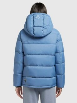 Khujo Vestes Dhiver Veste D’hiver Evona Femme Bleu Ciel -Khujo Soldes Magasin 56bb80f1cab13fcbdca644507b179e96