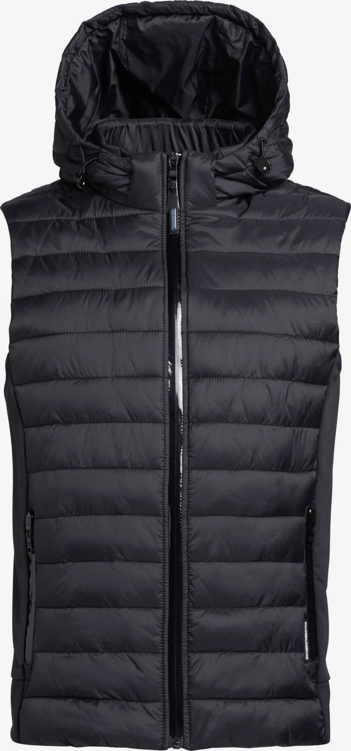 Khujo Vestes Sans Manches Gilet Homme Noir