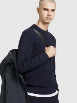 Khujo Vestes Dhiver Veste D’hiver Cloyd Homme Marine -Khujo Soldes Magasin 587dc2fcd5dad6a01a26734afb70817a