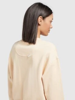 Khujo Sweats Sweat-shirt Esperanza Femme Jaune Clair -Khujo Soldes Magasin 592dc18e6399bd2913d7d7fb48420109