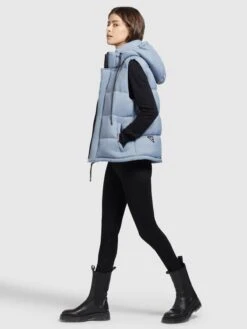 Khujo Vestes Sans Manches Gilet Eden Femme Bleu Clair 15 Khujo Vestes Sans Manches Gilet Eden Femme Bleu Clair -Khujo Soldes Magasin 5ab921c5a9167404599baf392faf9497