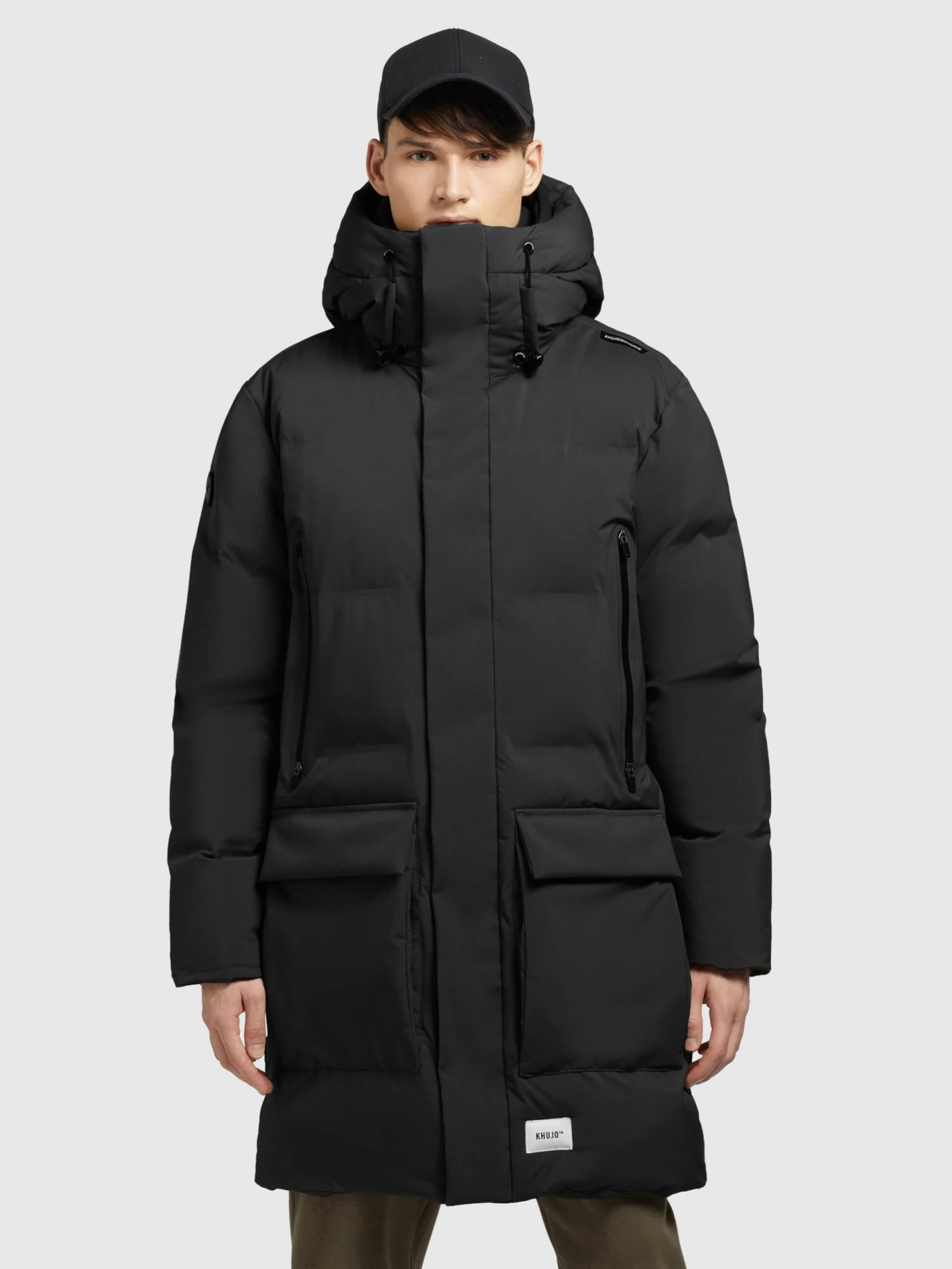 Khujo Manteaux Dhiver Manteau D’hiver Slow Homme Noir 4 Khujo Manteaux Dhiver Manteau D’hiver Slow Homme Noir – Image 2