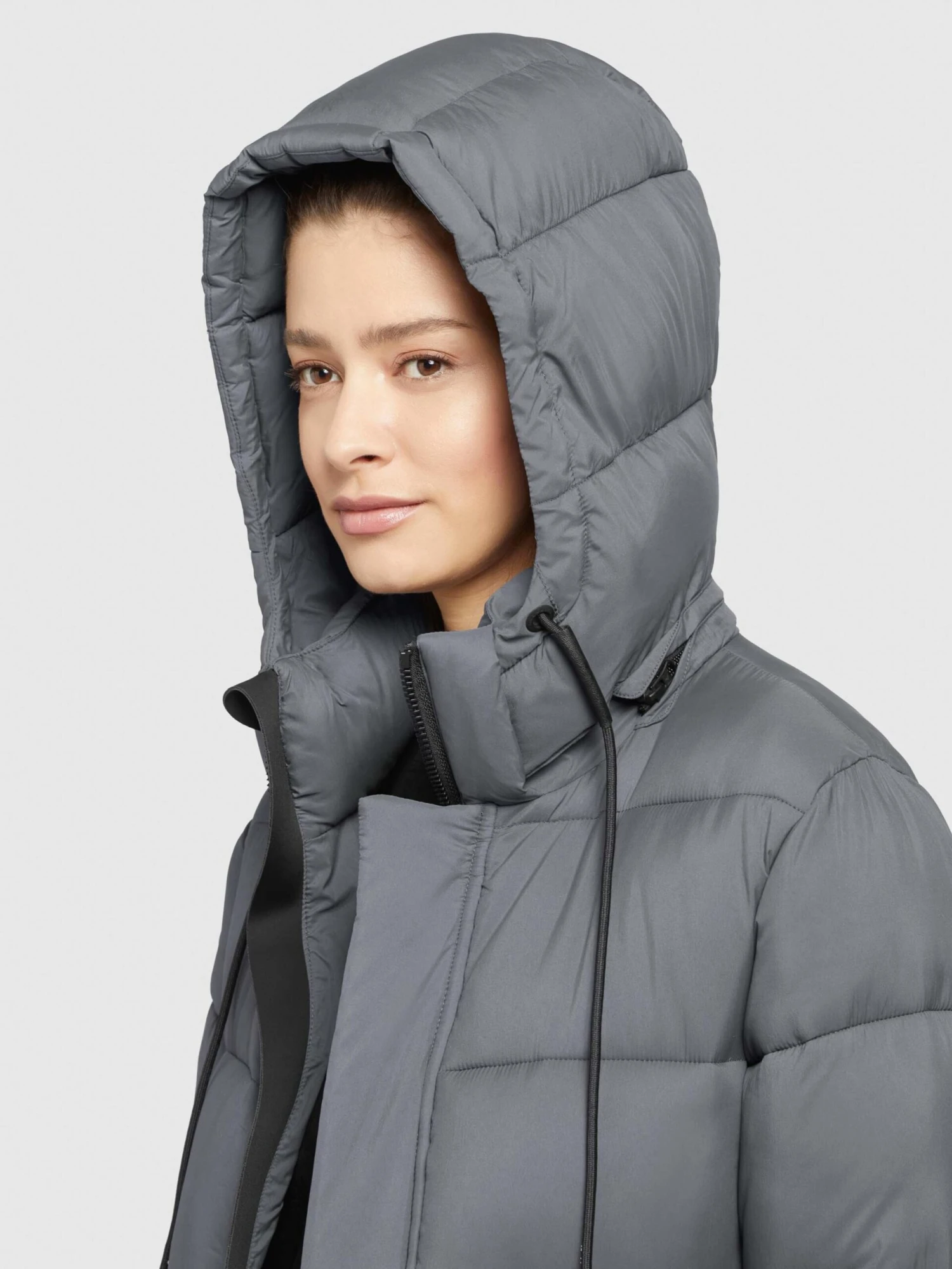 Khujo Manteaux Dhiver Manteau D’hiver Julina Femme Gris Foncé 9 Khujo Manteaux Dhiver Manteau D’hiver Julina Femme Gris Foncé – Image 7