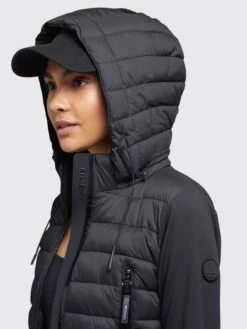 Khujo Vestes De Mi-saison Veste Mi-saison Dalis Matt Femme Noir -Khujo Soldes Magasin 5df6cffc63b81bc1c7fc292d393977fd