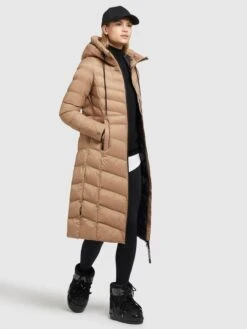 Khujo Manteaux Dhiver Manteau D’hiver Ingram 2 Femme Beige Foncé -Khujo Soldes Magasin 5ea351f15323a3b398e8698c2a4128dd