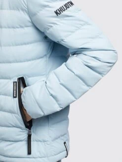 Khujo Vestes De Mi-saison Veste Mi-saison LOVINA4 MATT Femme Bleu Clair -Khujo Soldes Magasin 6057b8652b9fa0c6e4c654899ea23004