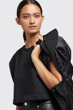 Khujo Manteaux De Mi-saison Manteau Mi-saison Jomana Femme Noir -Khujo Soldes Magasin 625180ec94b97d201b9cbda277e0257d