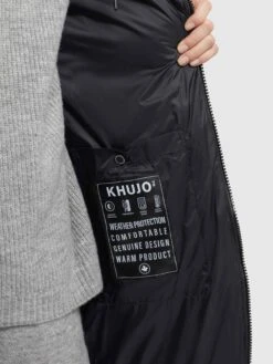 Khujo Manteaux Dhiver Manteau D’hiver TUULA Femme Noir 17 Khujo Manteaux Dhiver Manteau D’hiver TUULA Femme Noir -Khujo Soldes Magasin 63849631cb5861192e88bd2a49f2cd32