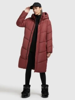 Khujo Manteaux Dhiver Manteau D’hiver Torino 3 Femme Rouge Rouille -Khujo Soldes Magasin 657aaf99dc9f92906217b9a52e29d56c
