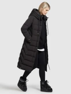 Khujo Manteaux Dhiver Manteau D’hiver Gamber Femme Noir 15 Khujo Manteaux Dhiver Manteau D’hiver Gamber Femme Noir -Khujo Soldes Magasin 65c754e494973f472fe1ed815f227955