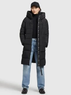 Khujo Manteaux Dhiver Manteau D’hiver Jilias Femme Noir -Khujo Soldes Magasin 67a7bc96466cf06ef8189c8c32c0e297