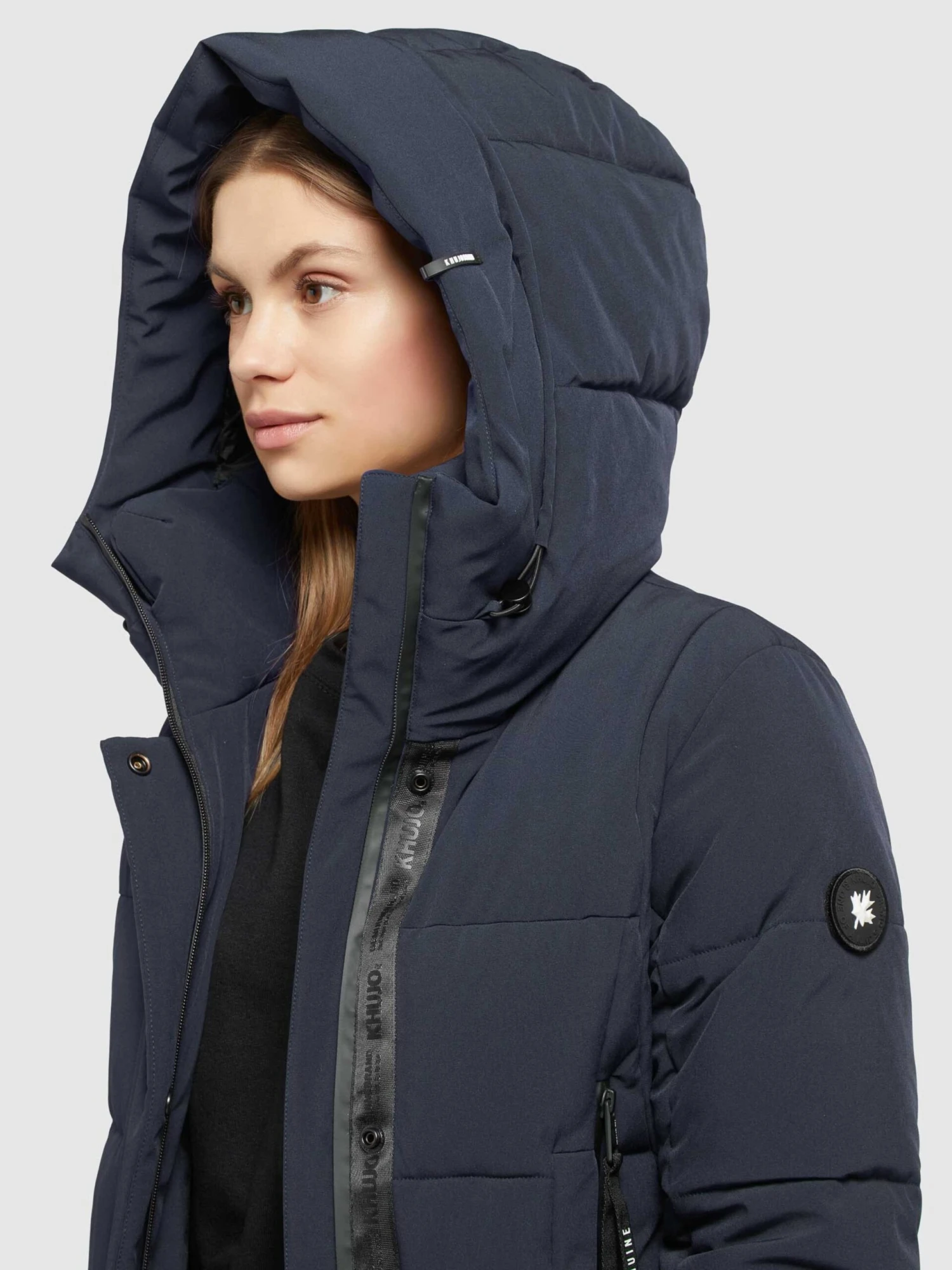 Khujo Manteaux De Mi-saison Manteau Mi-saison Namita Femme Bleu Marine 9 Khujo Manteaux De Mi-saison Manteau Mi-saison Namita Femme Bleu Marine – Image 7