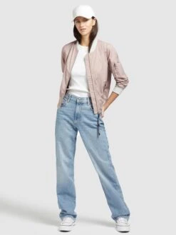 Khujo Vestes De Mi-saison Veste Mi-saison STENCE Femme Rose -Khujo Soldes Magasin 68dcbadf069f302b2bfab4fa3e6eeff5