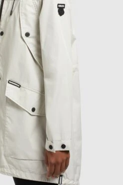 Khujo Manteaux De Mi-saison Manteau Mi-saison AIRA Femme Gris Clair -Khujo Soldes Magasin 6b2e18b3ae7d5d702fd5c8380fa373a3